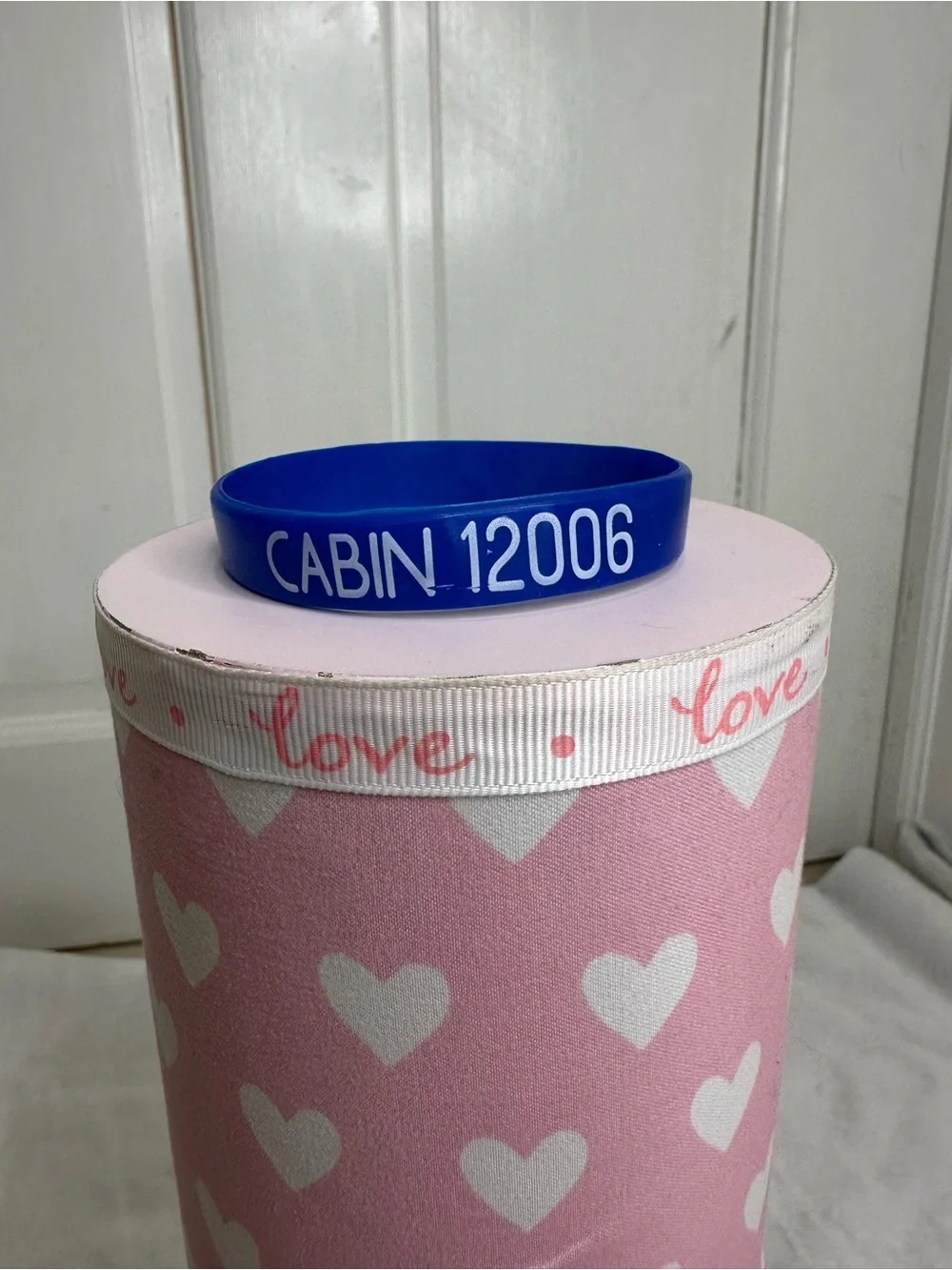 MSC Cruise Ship Cabin 12006 Wristband Rubber Bracelet